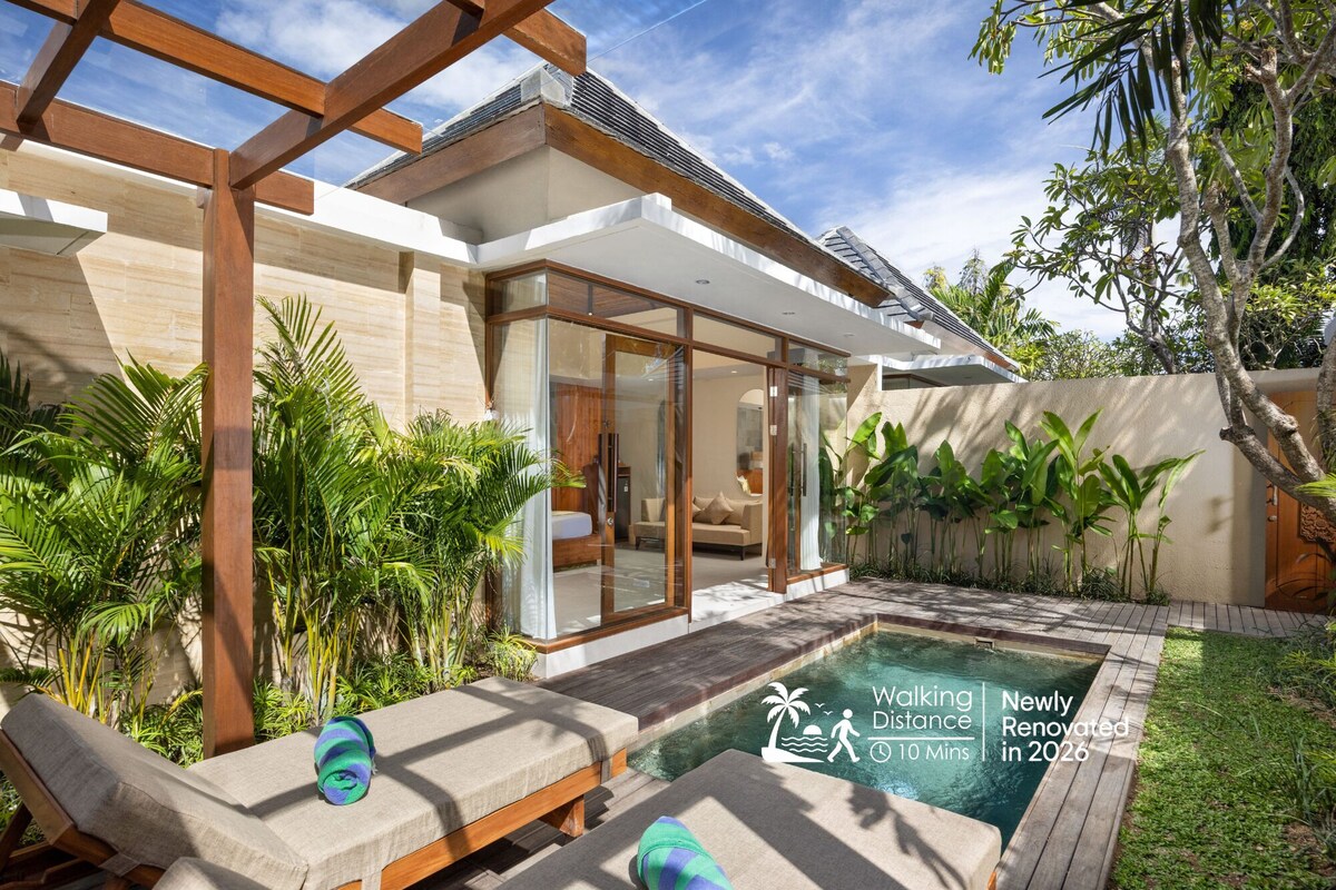 Vila Khas, 1 kamar tidur, kolam renang pribadi (Special Opening Deals) | 1 kamar tidur, minibar, brankas, dan setrika/meja setrika