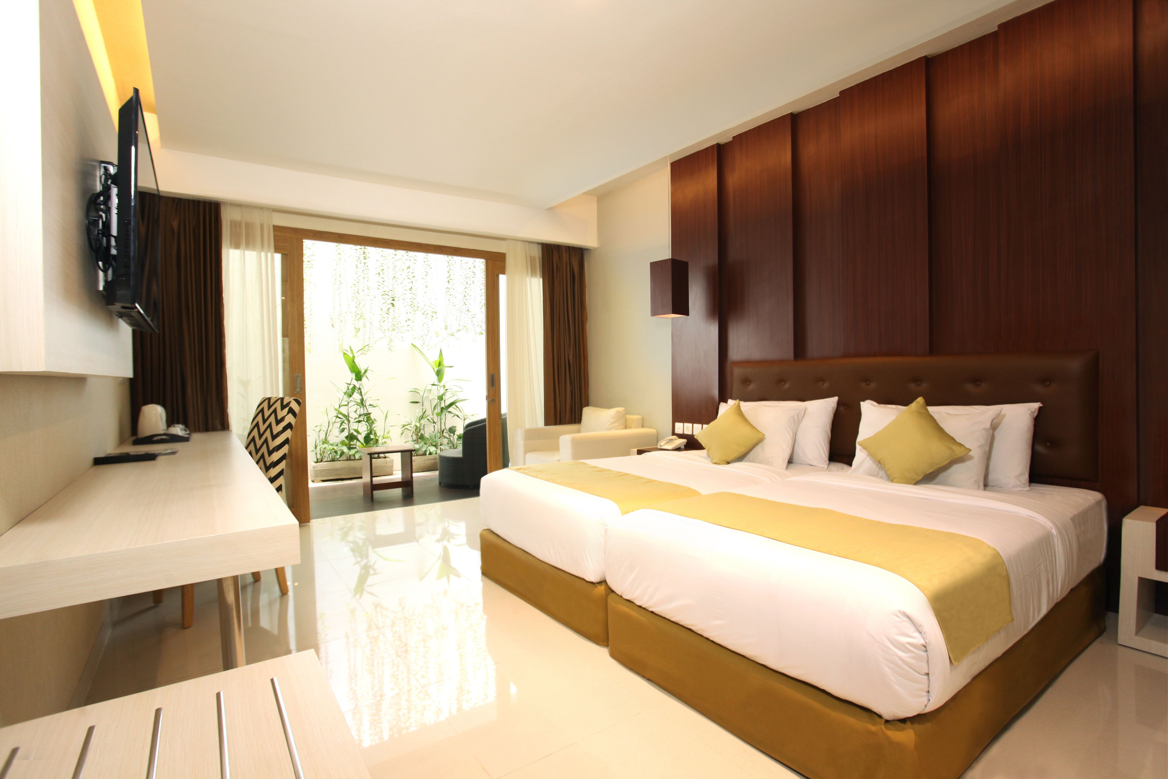 Deluxe Double or Twin Room No View | 1 dormitorio, minibar, caja fuerte y escritorio