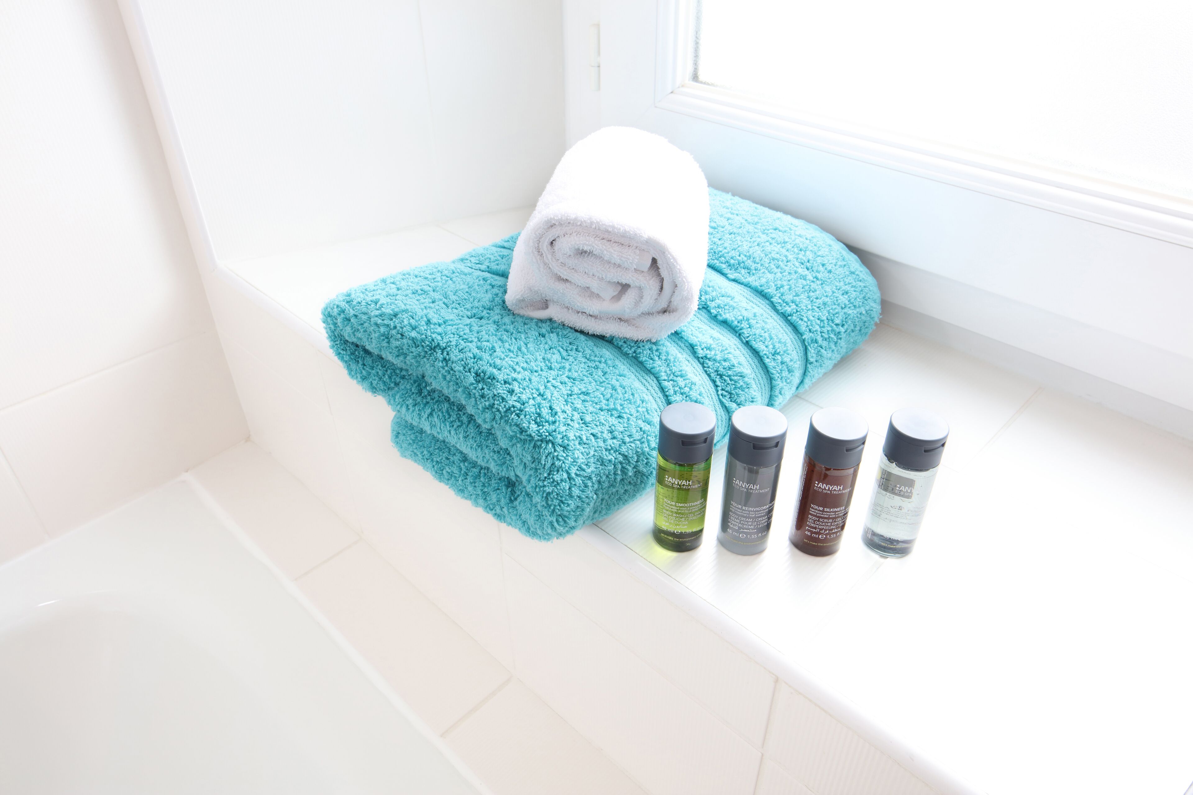 family suite, harbour view | bathroom | combined shower/bathtub, free toiletries, hair dryer, towels