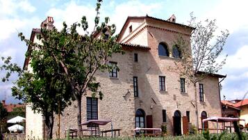 Facciata della struttura