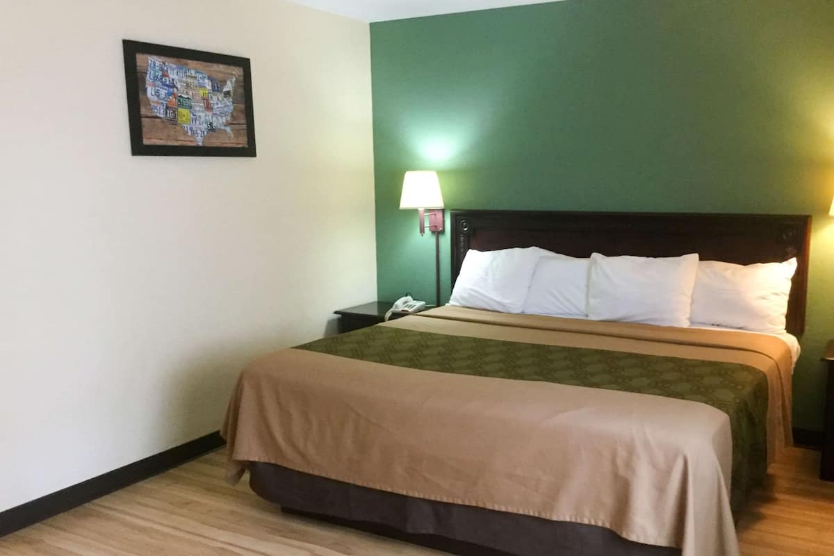 Kamar Standar, 1 Tempat Tidur King, Bebas Asap Rokok | Setrika/meja setrika, Wi-Fi gratis, dan seprai linen