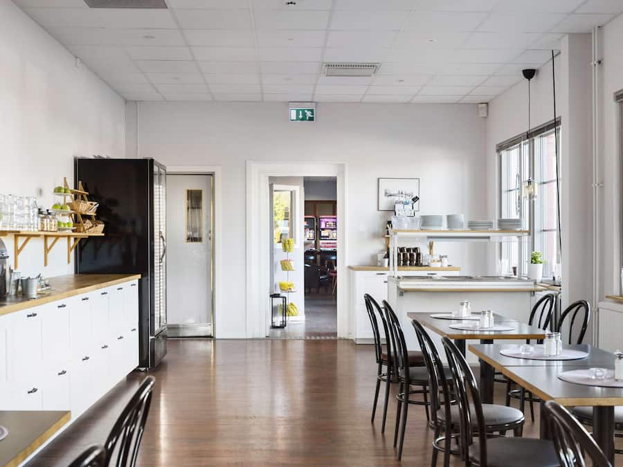 Frokostbuffé er inkludert hver dag