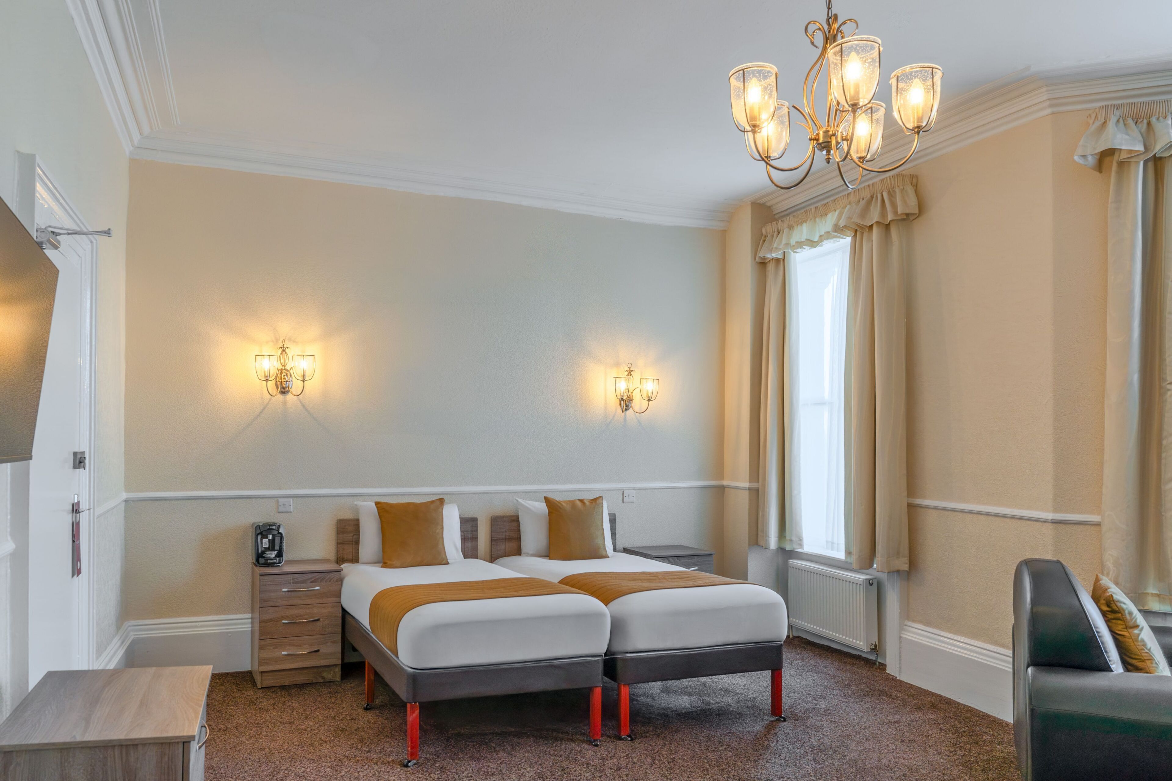 Twin Room with Sea View