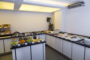 Morgenmadsbuffet hver dag mod et gebyr