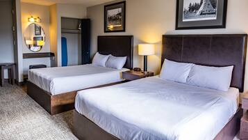 In-room safe, desk, blackout drapes, iron/ironing board