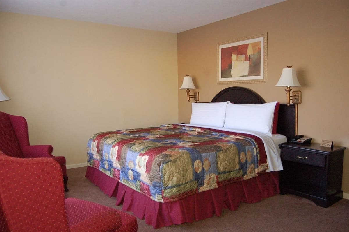 Room, 1 King Bed, Refrigerator & Microwave