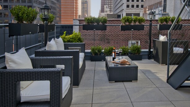 Terrace/patio - Blue Angel Hotel NYC (New York)