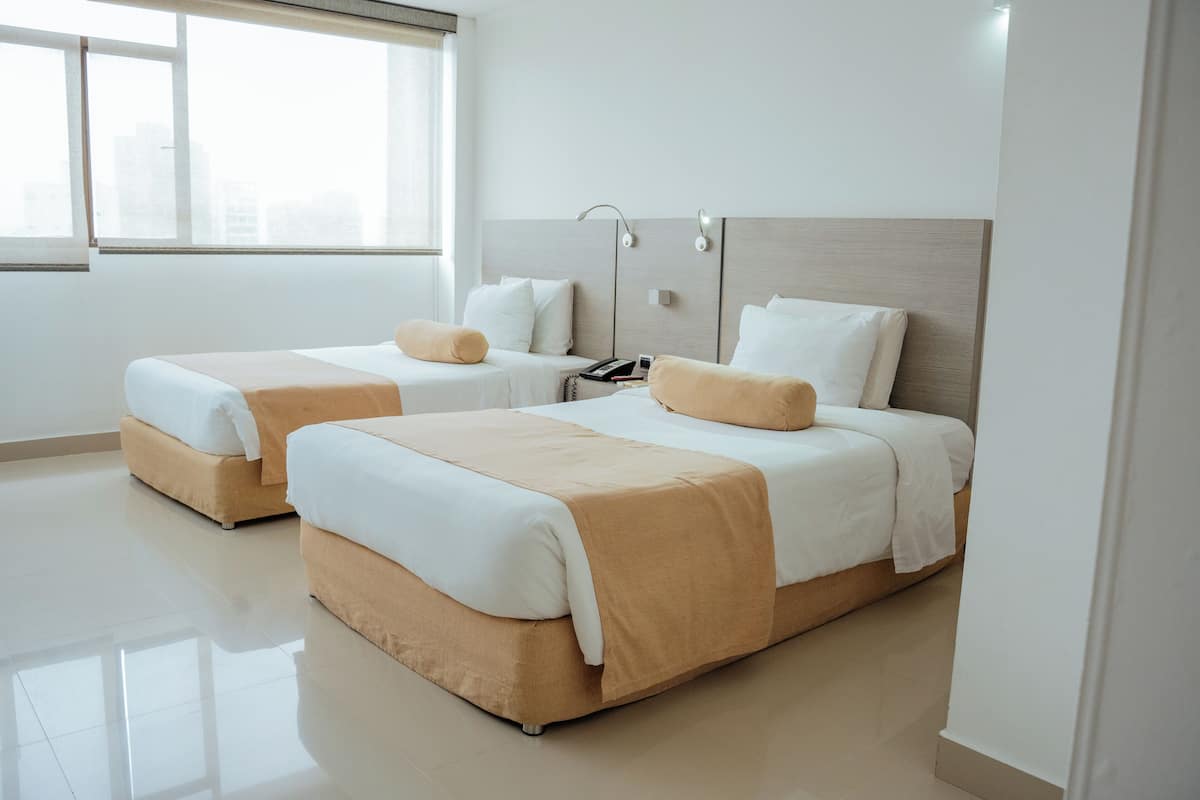 1 bedroom, hypo-allergenic bedding, pillow-top beds, in-room safe