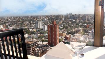 Vista desde la propiedad