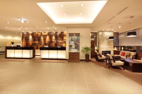Reception. Art Hotel Hirosaki City