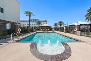 Seasonal outdoor pool