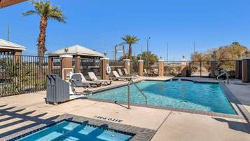 Seasonal outdoor pool