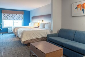 Pillowtop-Betten, Zimmersafe, Schreibtisch