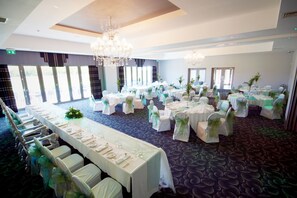Indoor wedding - Brackenborough Hotel, BW Signature Collection (Louth)