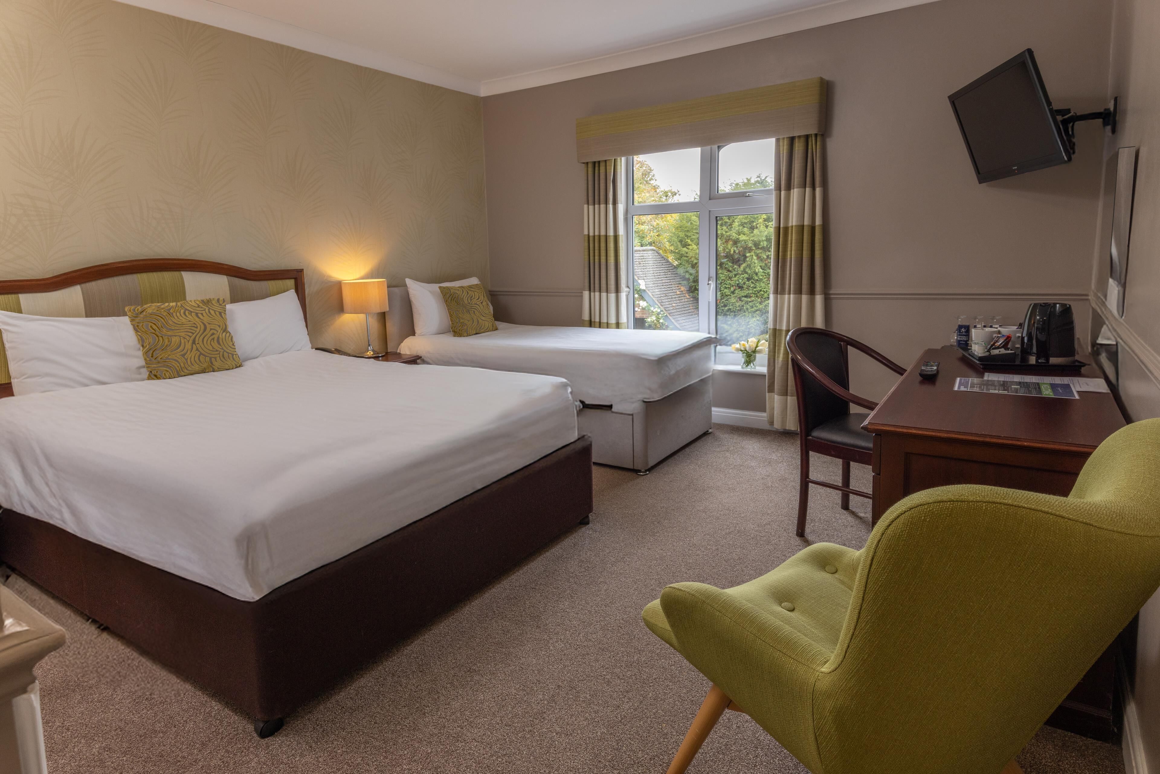 Standard Room, Multiple Beds, Non Smoking | Soundproofing, free WiFi, bed sheets