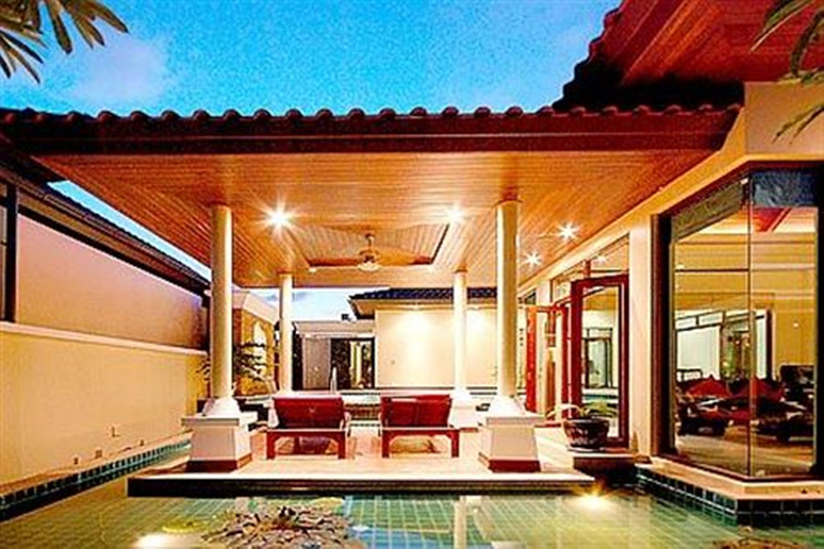 villa, 3 bedrooms, private pool | terrace/patio