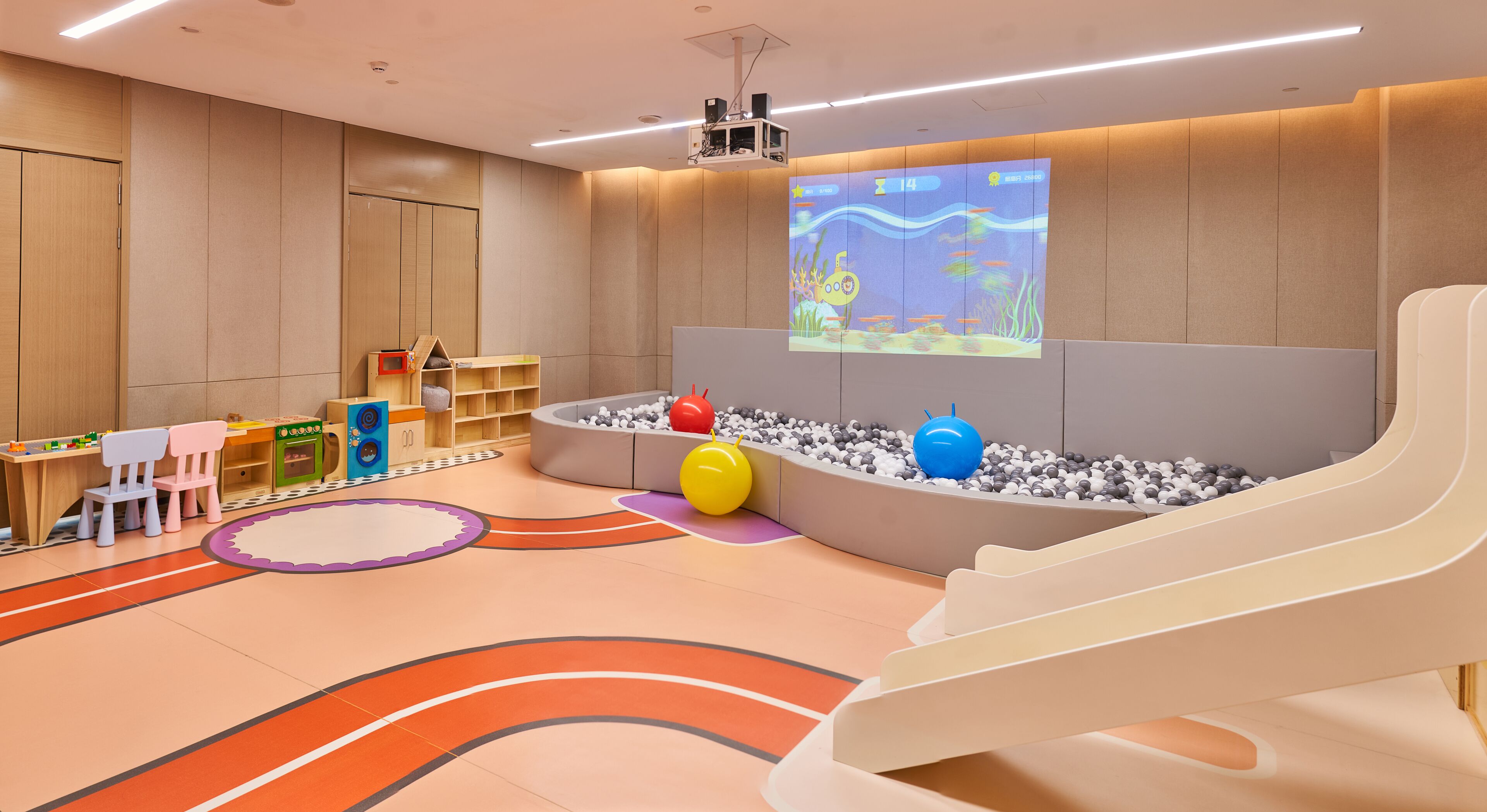 children’s play area – indoor