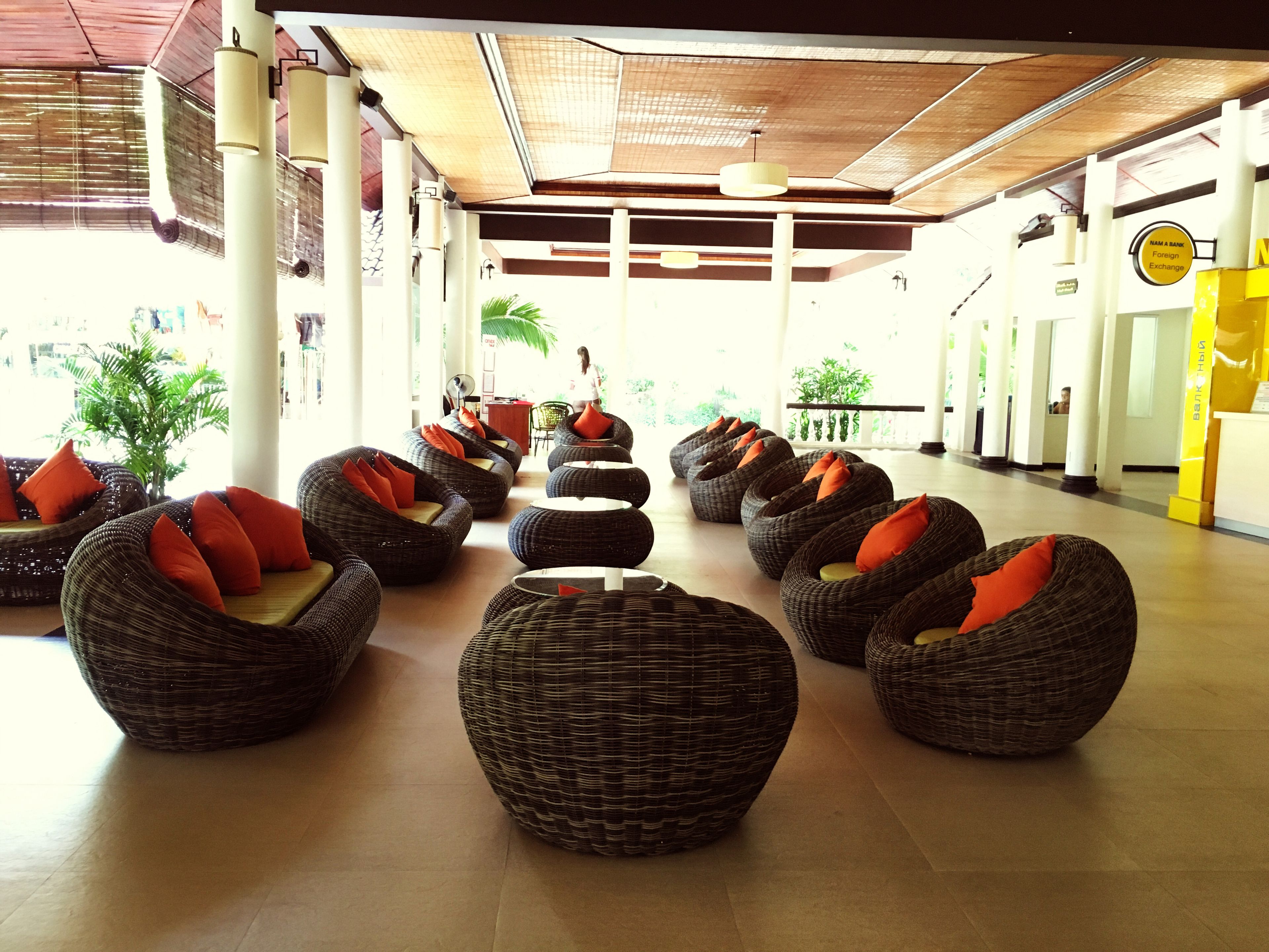 Lobby sitting area