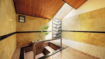 Bungalow, uitzicht op zee | Een minibar, een kluis op de kamer, een bureau, verduisterende gordijnen