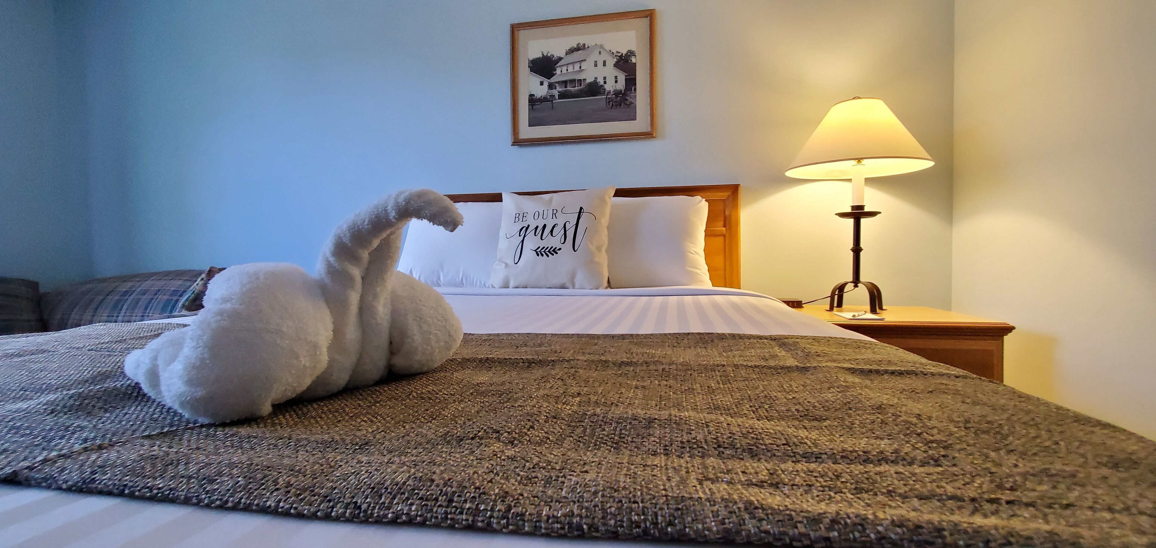 pillow-top beds, blackout curtains, soundproofing, iron/ironing board