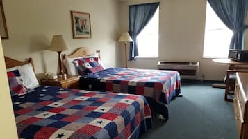 Free WiFi, bed sheets