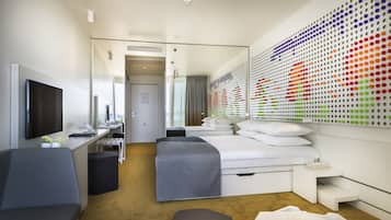 Minibar, in-room safe, desk, blackout drapes