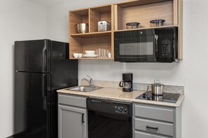 Skrivebord, skrivebord for bærbar PC og blendingsgardiner