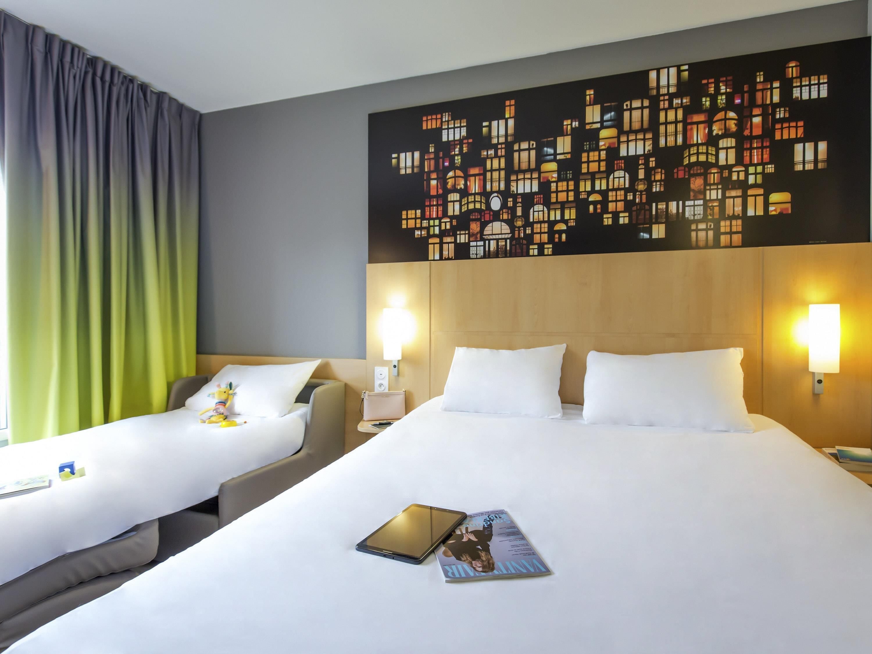 Standard Double Room, Multiple Beds | Premium bedding, desk, laptop workspace, blackout curtains