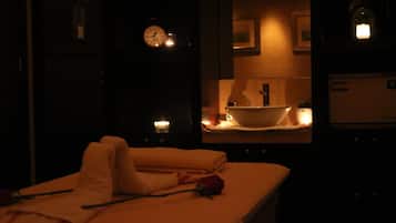 Banho turco/hammam, tratamentos corporais, aromaterapia