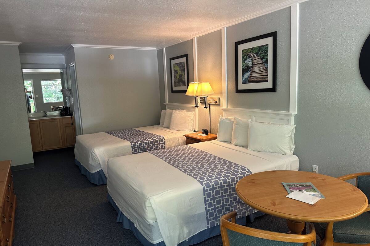 deluxe double room (two queen room)