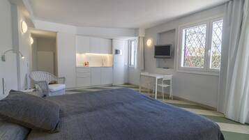 Economy studio, 1 queensize bed, kitchenette | Uitzicht vanuit de kamer