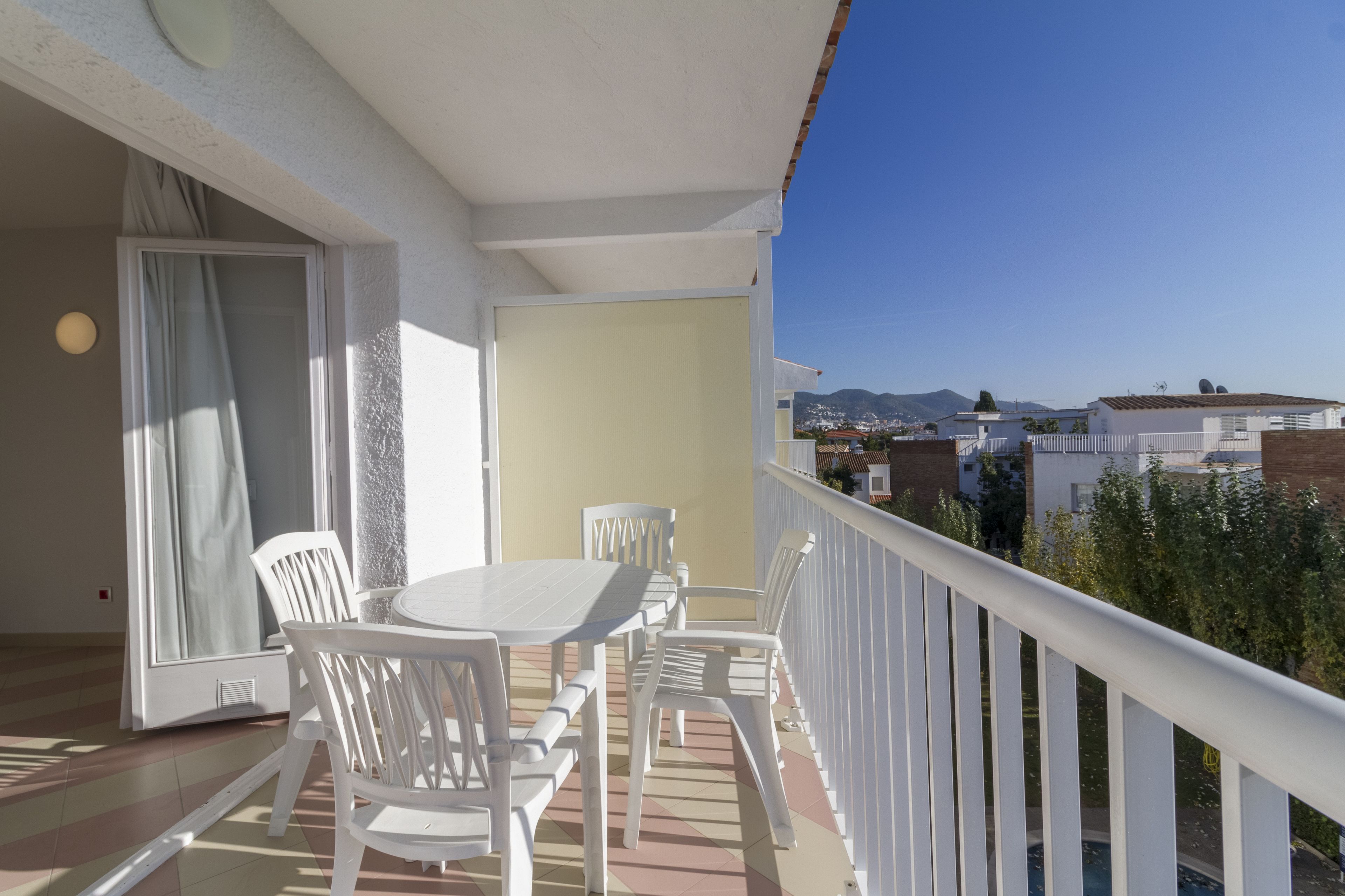 Family Apartment, Kitchenette, Pool View | View from room