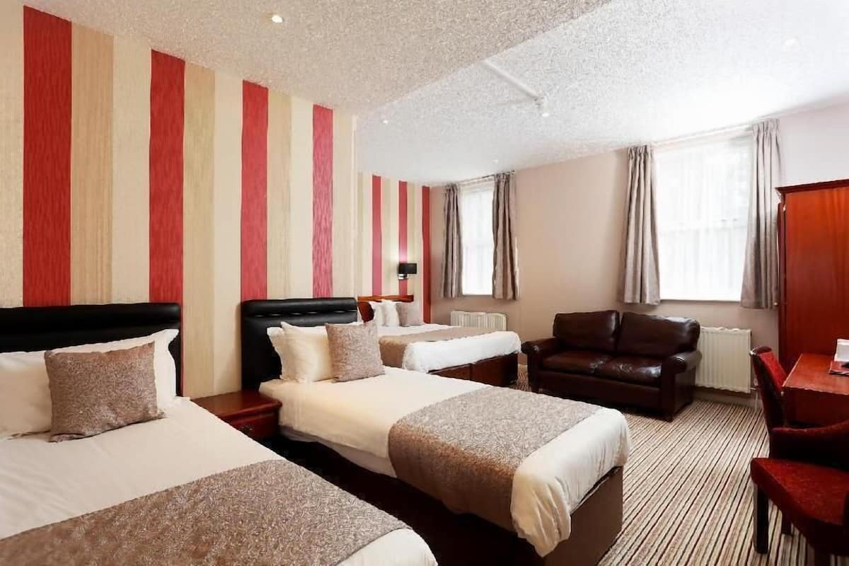 Desk, iron/ironing board, free WiFi, bed sheets