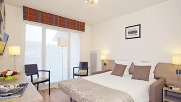 Studio | Een kluis op de kamer, een bureau, geluiddichte muren, gratis wifi
