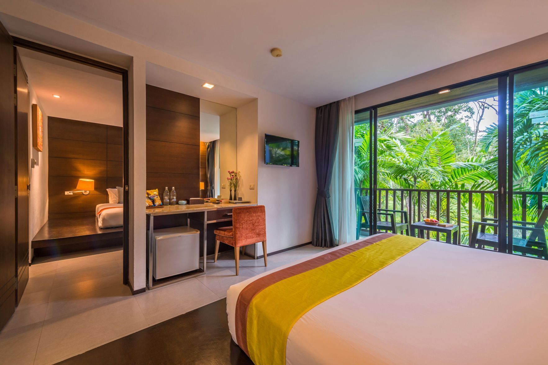 Literie de qualité supérieure, minibar, coffres-forts dans les chambres