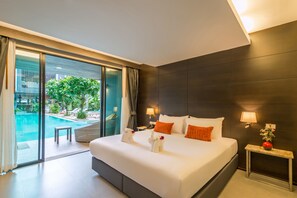 Deluxe Pool Access Room | Premium bedding, minibar, in-room safe, desk - Aree Tara Resort (Krabi)