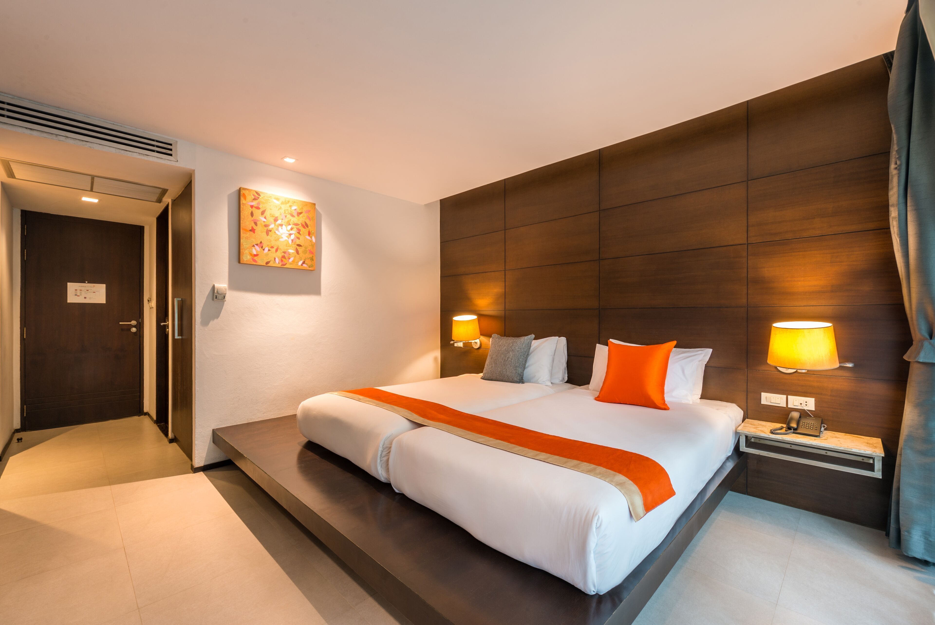 Literie de qualité supérieure, minibar, coffres-forts dans les chambres