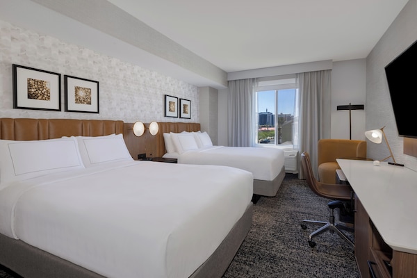 Room, 2 Queen Beds | Premium bedding, pillowtop beds, in-room safe, desk