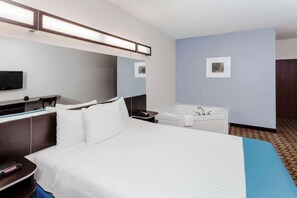 豪華開放式套房, 1 張加大雙人床, 非吸煙房 | 按摩浴缸