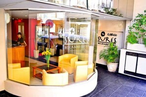 Interior entrance