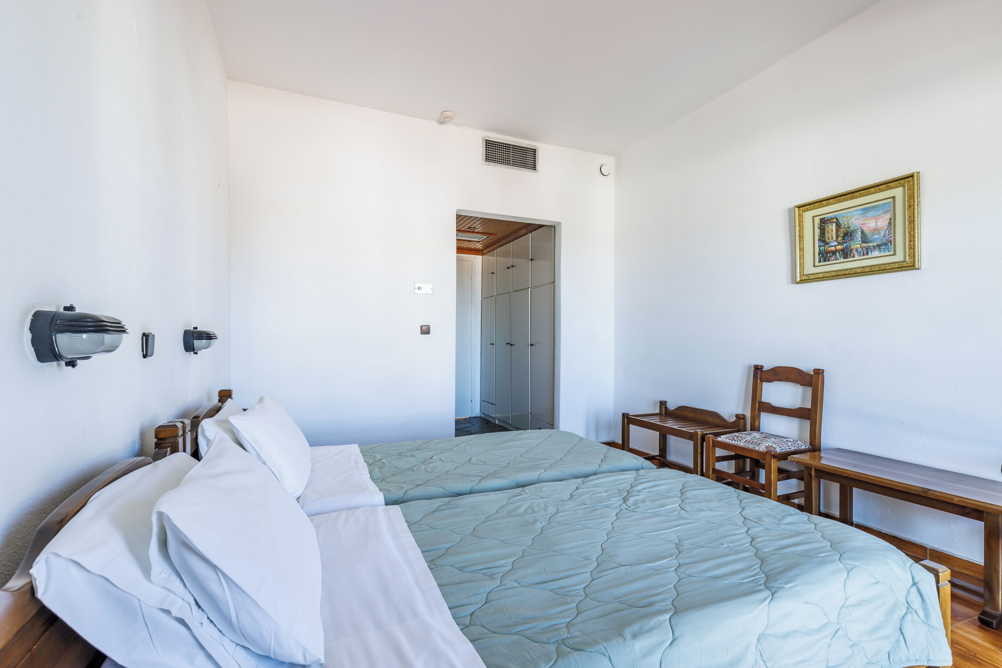 iron/ironing board, free wifi, bed sheets