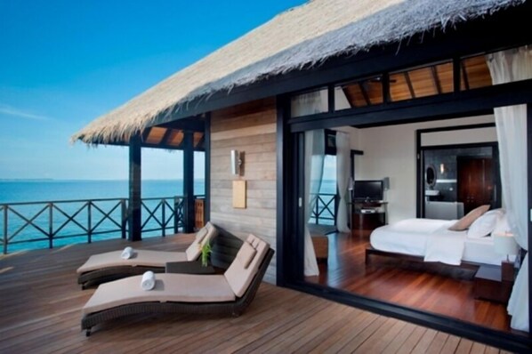 Terrace/patio - JA Manafaru, The Real Maldives - Free seaplane for 7+ nights, valid for stays 1 May–23 Dec 2026 (Manafaru Island)