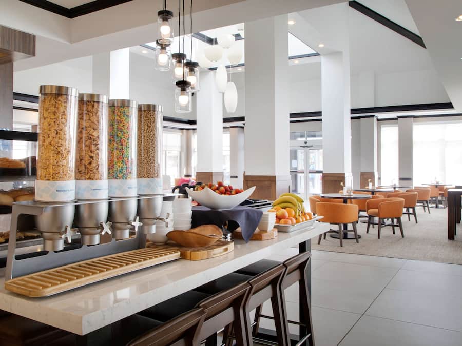 Daily cooked-to-order breakfast for a fee