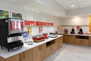 Frokostbuffé er inkludert hver dag