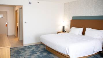 Room, 1 King Bed, Accessible, Non Smoking | In-room safe, blackout drapes, iron/ironing board, free rollaway beds