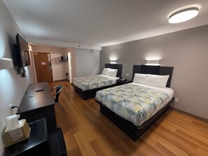 Free WiFi, bed sheets
