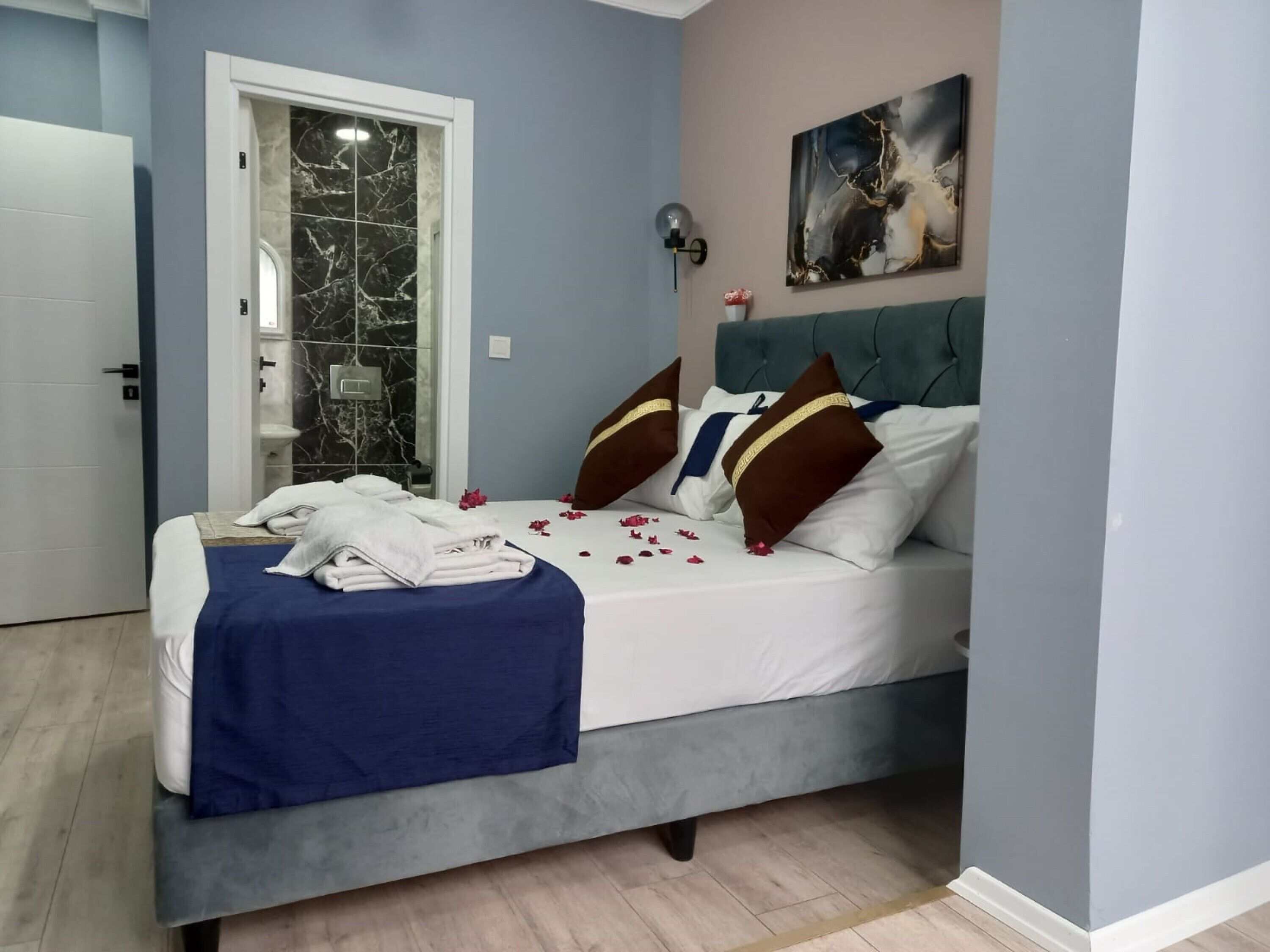 Quarto casal standard, para não fumantes | Roupas de cama premium