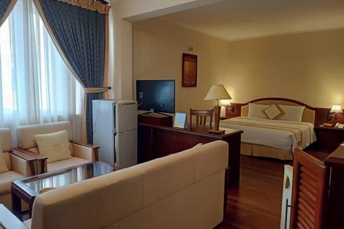 1 slaapkamer, een kluis op de kamer, gratis wifi, beddengoed