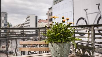 Familienapartment, 2 Schlafzimmer (84 sqm) | Terrasse/Patio