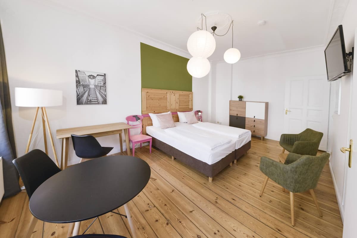 Studio | 3 slaapkamers, hypoallergeen beddengoed, individueel gedecoreerd